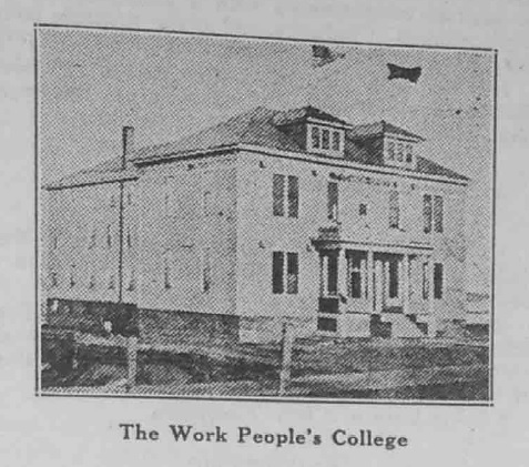 (1923) “The Need of Workers’ Education: the Work Peoples’ College and its Courses”