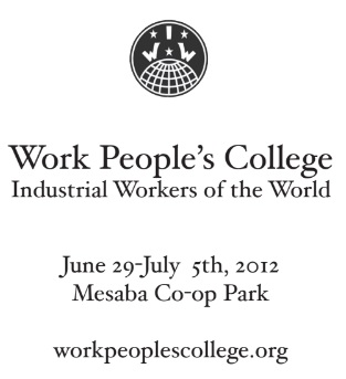(2012) “Work People’s College” brochure